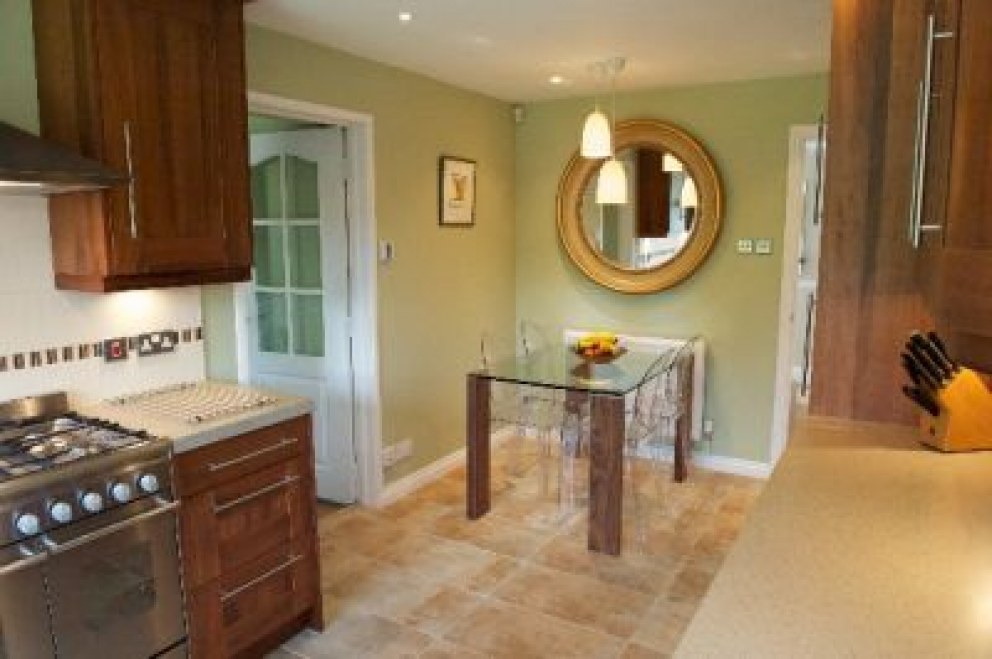 Mews house | Kitchen area with new dining space | Interior Designers